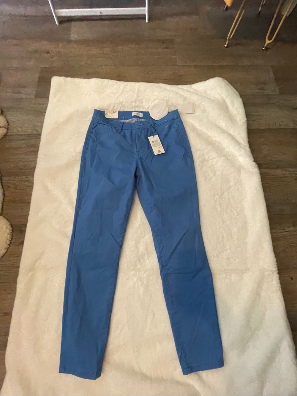 Slim Fit Womens Blue Skinny Jeans - Unbranded